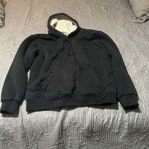 Lined Pullover Sweat Jacket